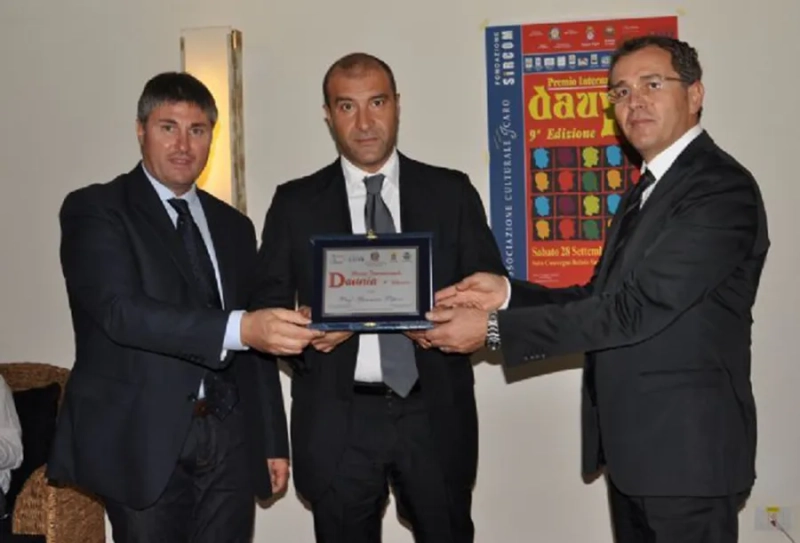 Il Prof. Gennaro Pipino invitato a ritirare il Premio Internazionale DAUNIA 2012