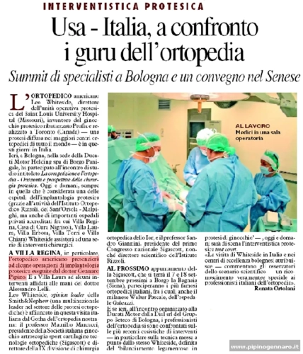 Articolo pubblicato sul Resto del Carlino